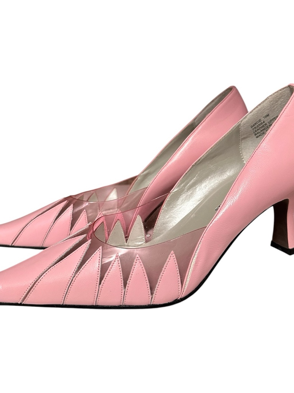 Pink cutout Heels - Picture 2 of 4
